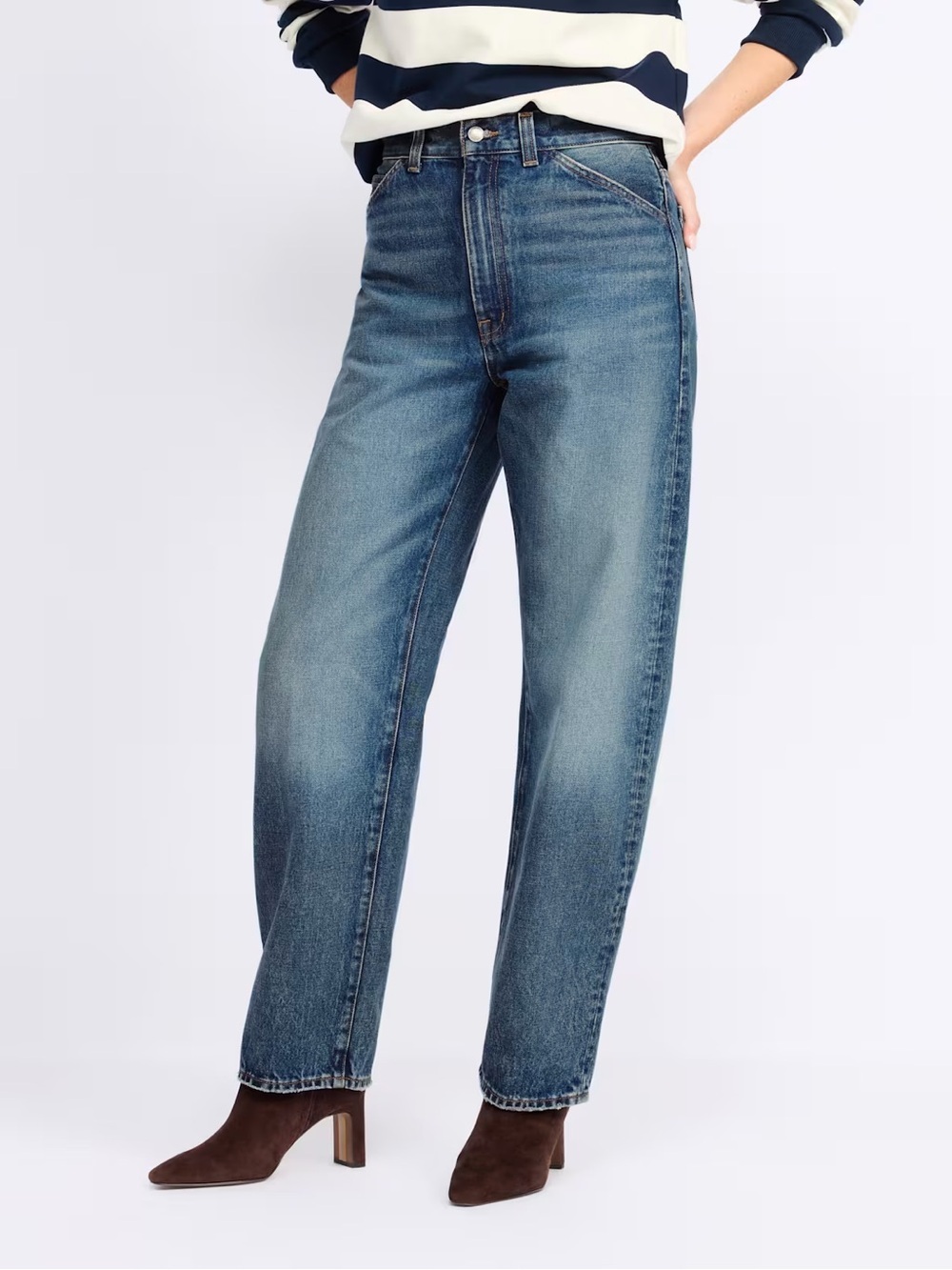 Madewell The Balloon Jean in Indigo size 25 Short